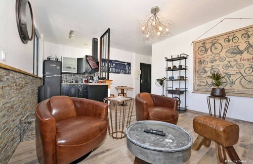 Saint-Quentin Apartamento | Apartamento-Moderno-Baño con ducha-Meublé de Tourisme