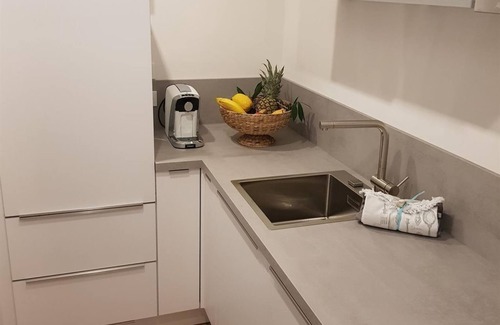 Waldbreitbach Apartamento | Apartamento MOMENTE - apartamento / apartamento, ducha, inodoro, lado de madera