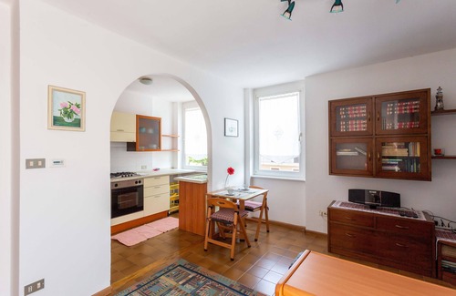 San Cristoforo Apartamento | Apartamento 'More A Due Passi Dal Lago' con vistas a la montaña y balcón