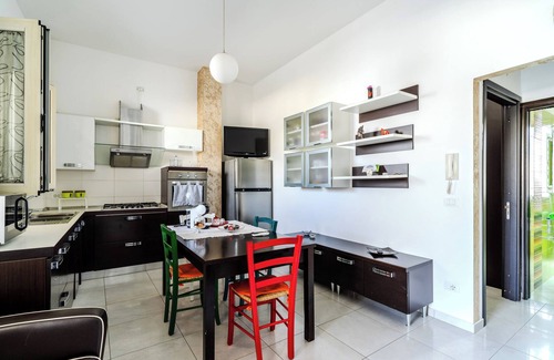 Montesano Salentino Apartamento | Apartamento 'Nonna Rosa' con terraza privada, Wi-Fi y aire acondicionado