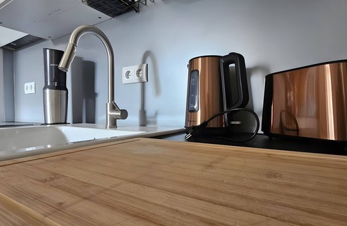 Striesen Apartamento | Apartamento 'Nahe Blauen Wunder 2' con terraza compartida, jardín compartido y Wi-Fi