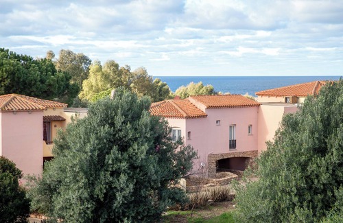 Canneddi Apartamento | Apartamento 'Nature Relax 207' con vistas al mar, jardín compartido y aire acondicionado