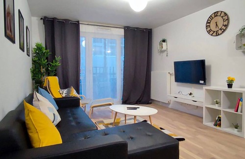 Chatenay-Malabry Apartamento | Apartamento-Baño con bañera-Terraza-Chatenay Paris-Orly