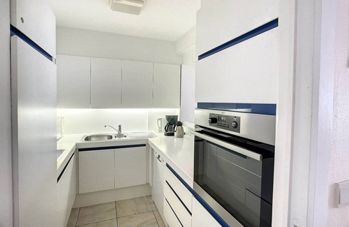 Albertstrand Apartamento | Apartamento junto a Albert Beach terraza