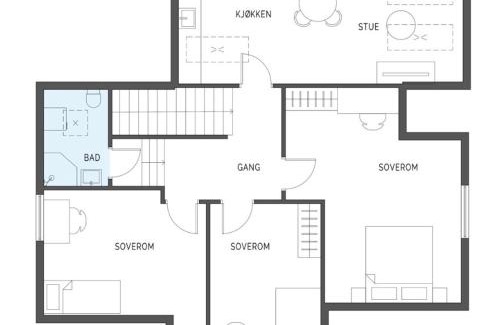 Sandviken Apartamento | Apartment near Bergen Sentrum for up to 8 people