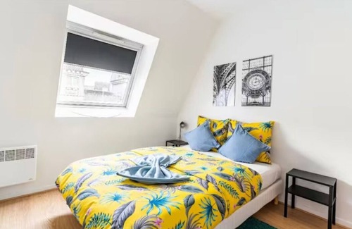 Cergy Apartamento | Apartamento-Moderno-Baño con bañera-Terraza-Cergy by Servall