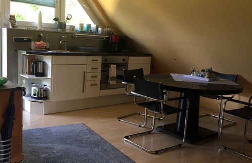 Laer Apartamento | Apartamento cerca de Münster con sauna y jardín
