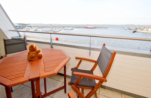 Wiek Apartamento | Apartment near the harbor with balcony and sea view - Hafenhäuser Wiek 13