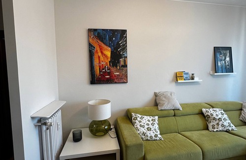 Affori Apartamento | Apartamento 'Nela' con balcón y Wi-Fi