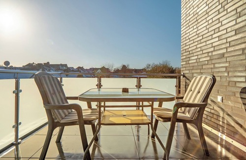 Gronau Apartamento | Apartamento de vacaciones 'Neubau con balcón' con balcón