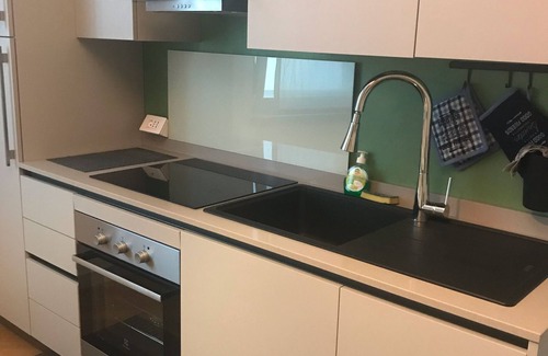 Guardamiglio Apartamento | Apartamento 'New York' con Wi-Fi y aire acondicionado