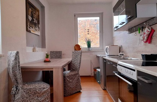 Nieheim Apartamento | Apartamento "Nieheim Zentrum" con Wi-Fi y terraza