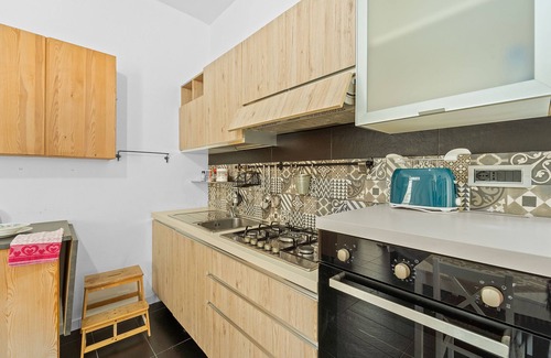 Arbus Apartamento | Apartamento "Nonna Gina" con vistas a la montaña, terraza privada y aire acondicionado