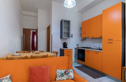 Vittoria Apartamento | Apartamento 'nuovo Vittoria' con terraza y aire acondicionado