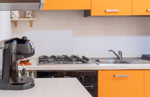 Vittoria Apartamento | Apartamento 'nuovo Vittoria' con terraza y aire acondicionado