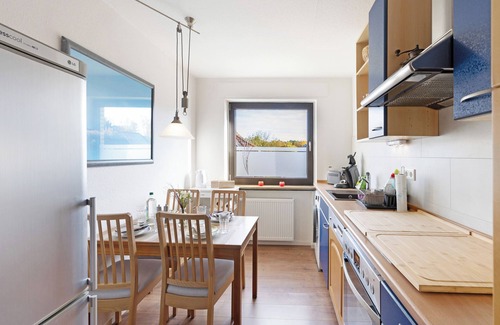 Wesel Apartamento | Apartamento 'Ferienwohnung Obrighoven' con balcón y Wi-Fi