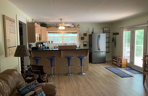 Hiawassee Apartamento | Apartment on Lake Front property- deep water pontoon/boat slip and swimming dock