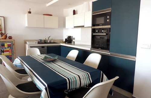 Essaouira Coast Apartamento | Apartamento en la cornisa con vista al mar en Essaouira