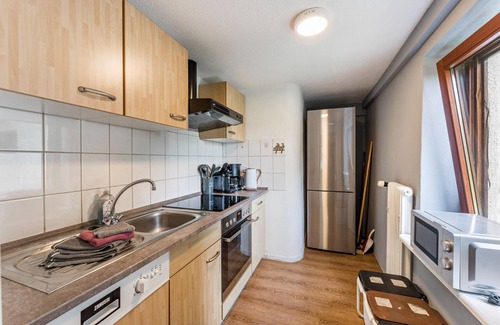Kronsgaard Apartamento | Apartamento 'Ostseeblick Fewo 8' con terraza privada, jardín compartido y Wi-Fi