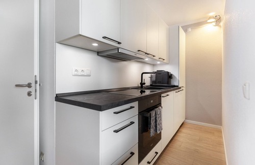 Damp Apartamento | Apartamento 'Ostseeresidenz Damp - Ferienwohnung' con vistas al mar, balcón y Wi-Fi