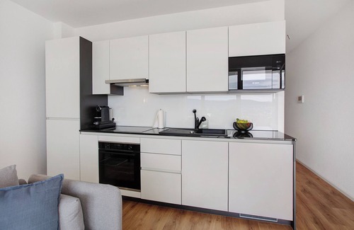 Loerrach Apartamento | Apartamento 'Panoramablick' con vistas a la montaña, terraza privada y Wi-Fi
