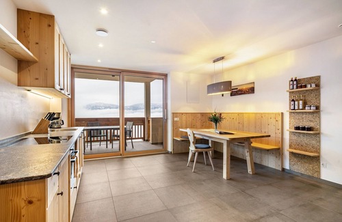 Meltina Apartamento | Apartamento 'Parliflhof Salten' con vistas a la montaña, jardín compartido y Wi-Fi