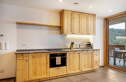 Meltina Apartamento | Apartamento 'Parliflhof Salten' con vistas a la montaña, jardín compartido y Wi-Fi