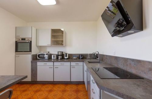 Trevignin Apartamento | Apartamento "Pécloz" en la casa rural "Le Pré Charville" con vistas a la montaña y cocina exterior