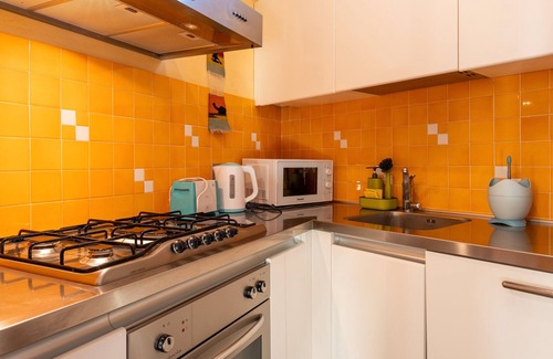 Scrofiano Apartamento | Apartamento 'Piccolo Rustico' con vistas a las montañas, Wi-Fi y aire acondicionado