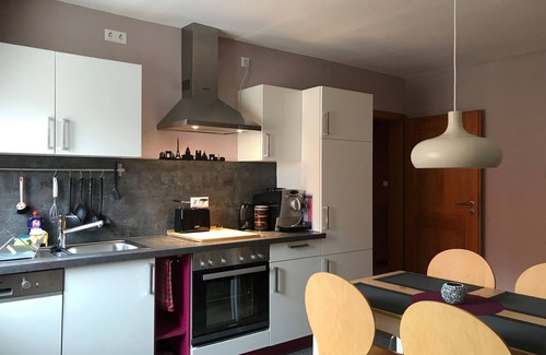Ubstadt-Weiher Apartamento | Apartamento-Baño privado-Balcón-OG