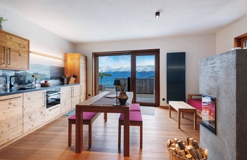 Laudes Apartamento | Apartamento 'Röfen Weströfen' con vistas a la montaña, terraza compartida y Wi-Fi