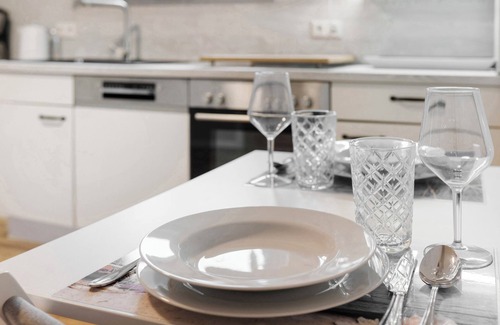 Schaprode Apartamento | Apartamento 'Rügenferienhaus Gartenwohnung' con terraza compartida y Wi-Fi