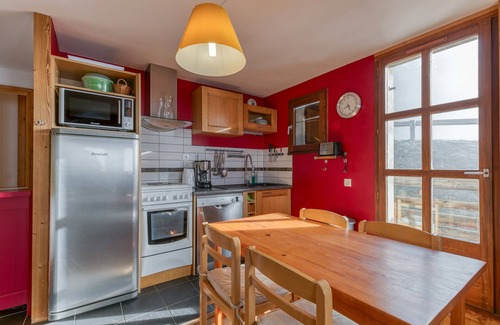 Villard-Reculas Apartamento | Apartamento "Regain 5" con vistas a la montaña y balcón