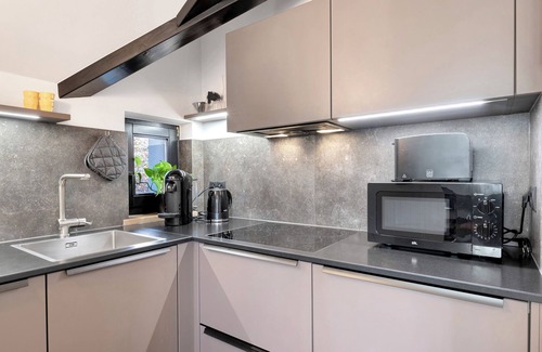 Kastelruth Apartamento | Apartamento 'Residence Skutial Santner Deluxe' con vistas a la montaña, balcón y Wi-Fi