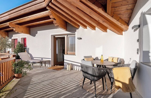 Kastelruth Apartamento | Apartamento 'Residence Skutial Santner Deluxe' con vistas a la montaña, balcón y Wi-Fi