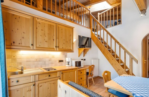 Stanga Apartamento | Apartamento 'Residence Priska Apt 4 Personen' con vistas a la montaña, jardín compartido y Wi-Fi