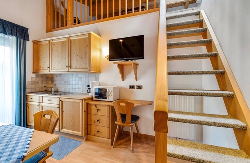 Stanga Apartamento | Apartamento 'Residence Priska Apt 4 Personen' con vistas a la montaña, jardín compartido y Wi-Fi
