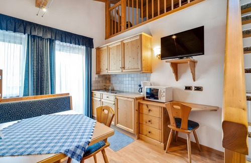 Stanga Apartamento | Apartamento 'Residence Priska Apt 4 Personen' con vistas a la montaña, jardín compartido y Wi-Fi