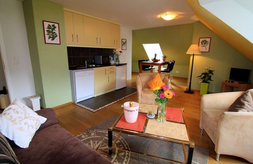 Cochem Apartamento | Apartamento-Riesling-Vista al rio-Baño en la habitacion