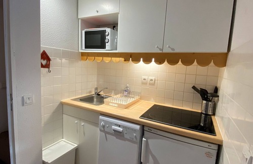 Risoul Apartamento | Apartamento 'Risoul 1850' con vistas a la montaña, balcón y Wi-Fi