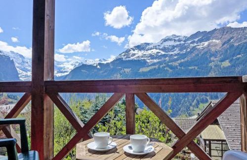 Wengen Apartamento | Apartment Rose Studio Y by Interhome