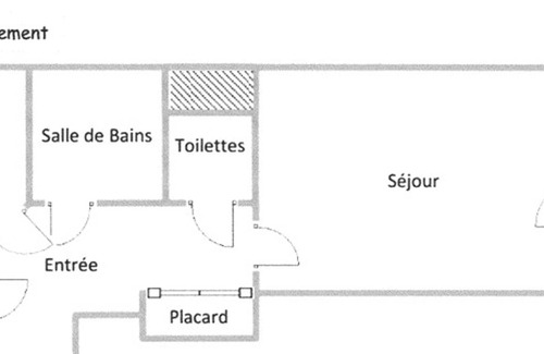 Station de Drouzin le Mont Apartamento | Apartamento Saint-Jean-d'Aulps, 2 dormitorios, 6 personas