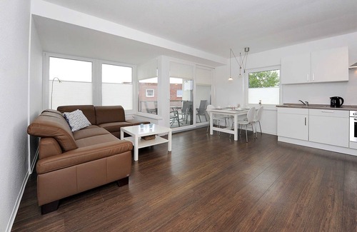 Bensersiel Apartamento | Apartamento velero - casa Kunterbunt
