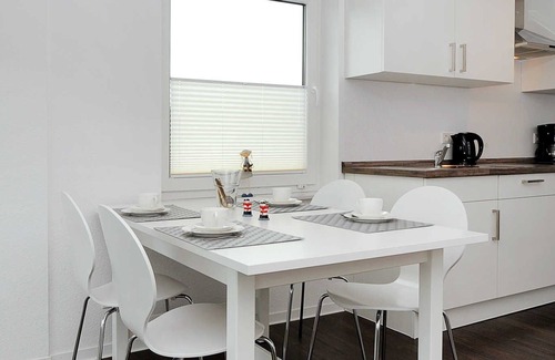 Bensersiel Apartamento | Apartamento velero - casa Kunterbunt