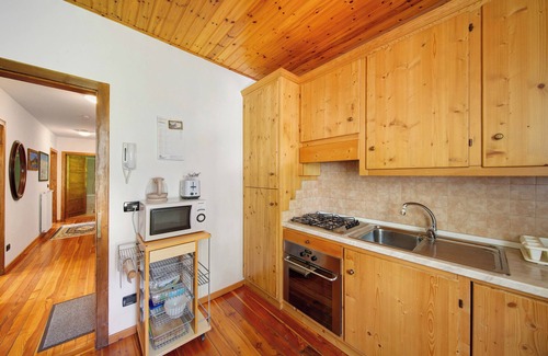 Vodo Cadore Apartamento | Apartamento 'San Lorenzo 1 A Vinigo' con vistas a la montaña y Wi-Fi