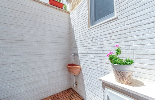 Lecce Apartamento | Apartamento 'Sanbiagioapartment' con balcón, Wi-Fi y aire acondicionado