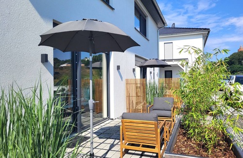 Muldestausee Apartamento | Apartment 'Schlossterrassen 8a' with Private Terrace, Shared Garden and Wi-Fi