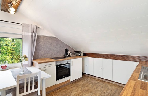 Ottersweier Apartamento | Apartamento 'Schwarzwaldtani - Dörfle' con vistas a la montaña, Wi-Fi y aire acondicionado