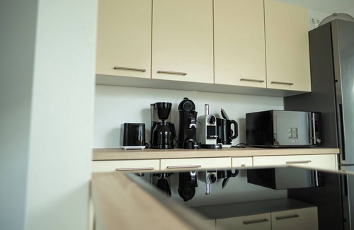 Oberkirch Apartamento | Apartamento 'Schwarzwald-Wellness byHannes' con vistas a la montaña, Wi-Fi y aire acondicionado