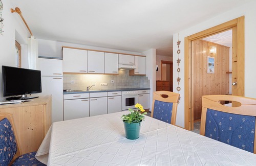 Valle di Casies Apartamento | Apartamento 'Seekofel' con vistas a la montaña, terraza compartida y Wi-Fi